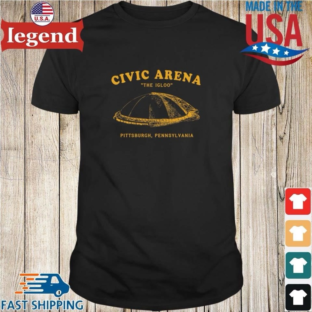 Civic Arena t-shirt
